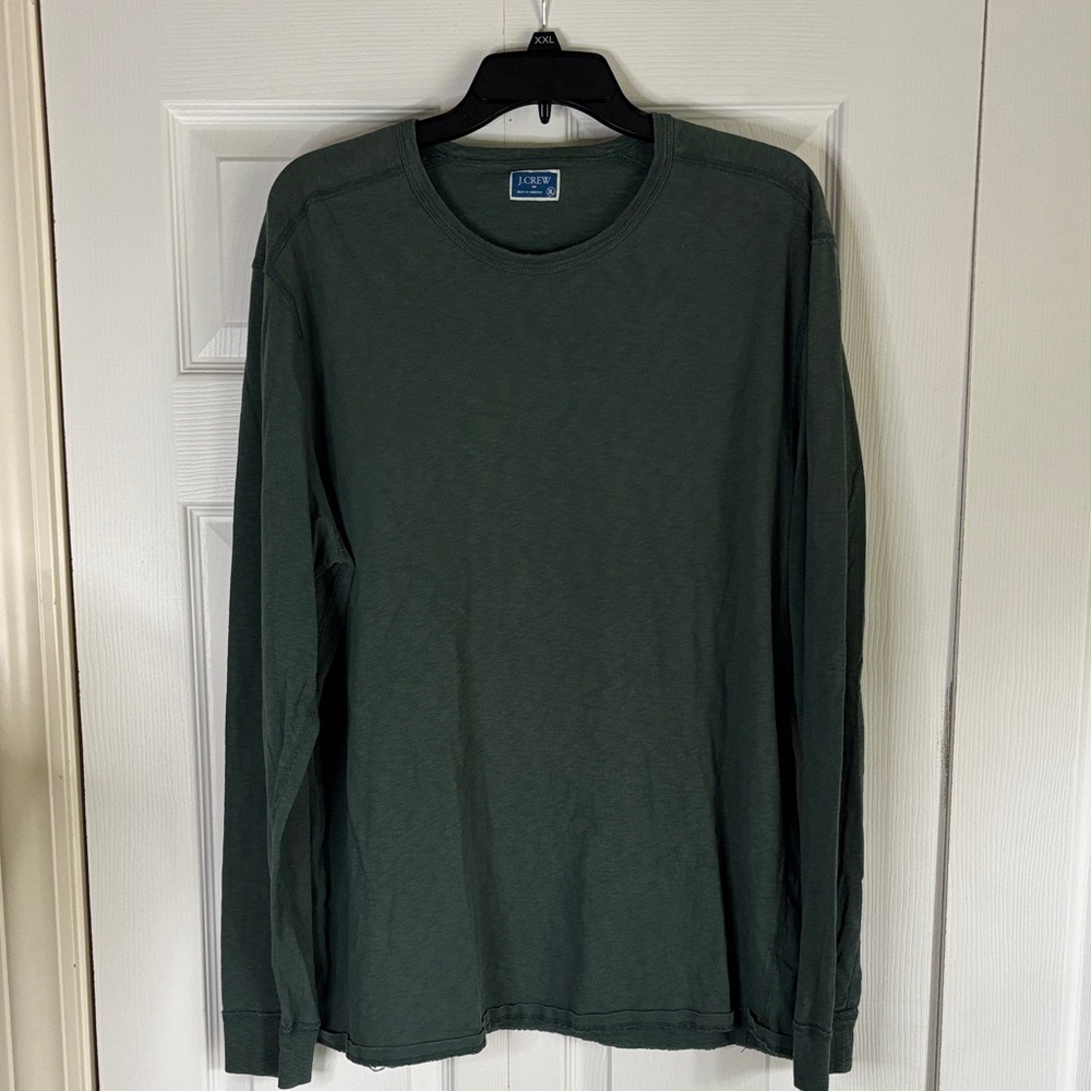J. Crew Men's Forest Long Sleeve Tee